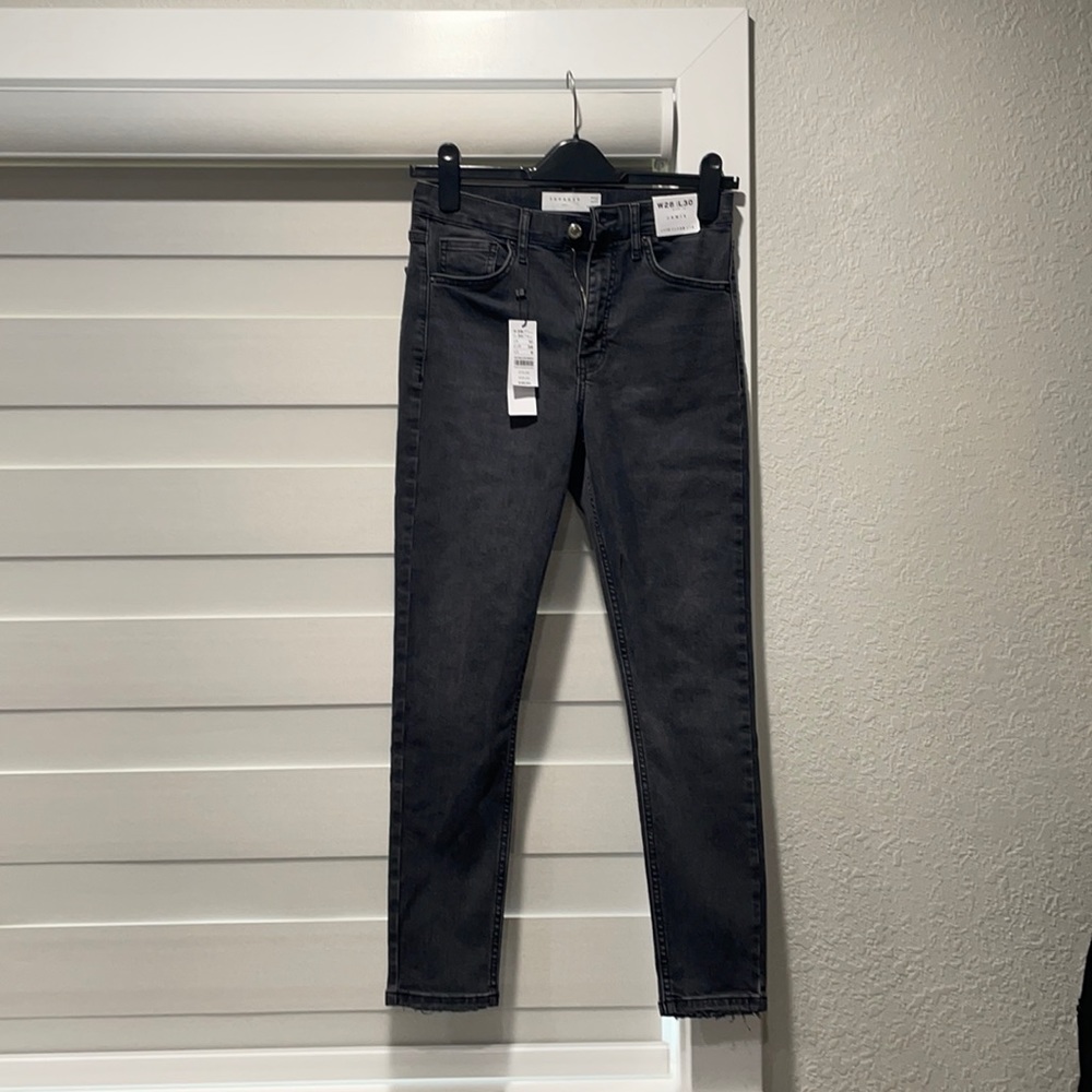 Topshop high waist skinny jeans